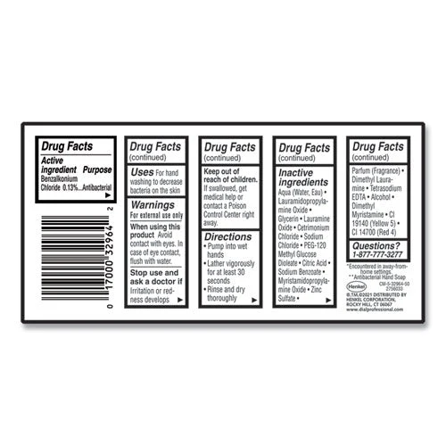 Gold Antibacterial Liquid Hand Soap, Floral, 2 Oz, 144/carton - Image 3