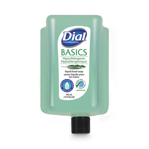 Basics Mp Free Liquid Hand Soap Refill For Versa Dispensers, Unscented, 15 Oz Refill Bottle - Image 1