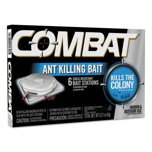 Combat Ant Killing System, Child-resistant, Kills Queen And Colony, 6/box, 12 Boxes/carton - Image 1