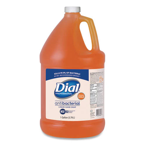 Gold Antibacterial Liquid Hand Soap, Floral, 1 Gal, 4/carton - Image 1