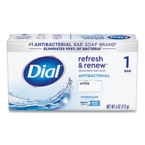 Deodorant Bar Soap, Iconic Dial Soap Scent, 4 Oz, 36/carton - Image 1