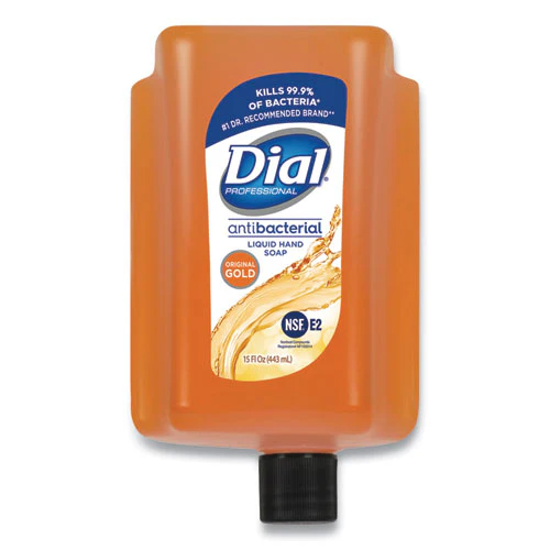 Antibacterial Gold Liquid Hand Soap Refill For Versa Dispenser, Floral, 15 Oz, 6/carton - Image 1