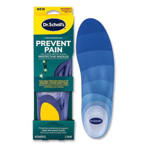 Prevent Pain Protective Insoles For Women, Women's Size 6 To 10, Purple - Image 1