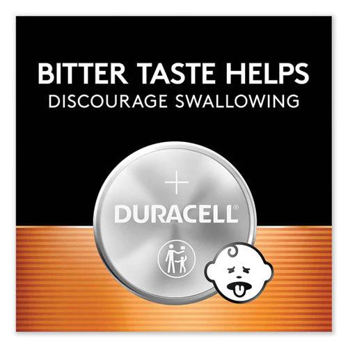 Lithium Coin Batteries With Bitterant, 2016, 2/pack - Image 2
