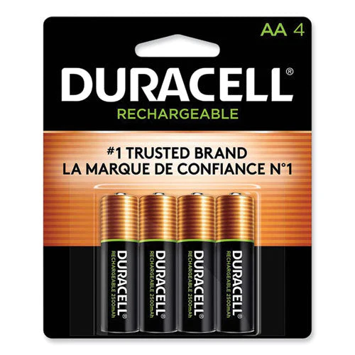 Rechargeable Staycharged Nimh Batteries, Aa, 4/pack - Image 1