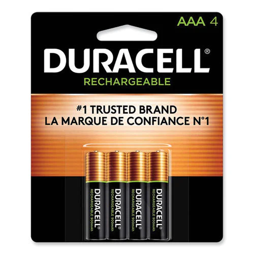 Rechargeable Staycharged Nimh Batteries, Aaa, 4/pack - Image 1