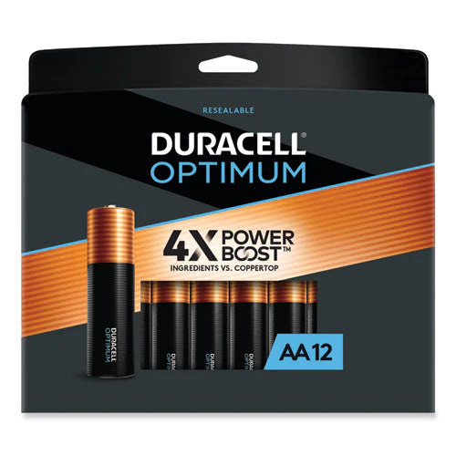 Optimum Alkaline Aa Batteries, 12/pack - Image 1