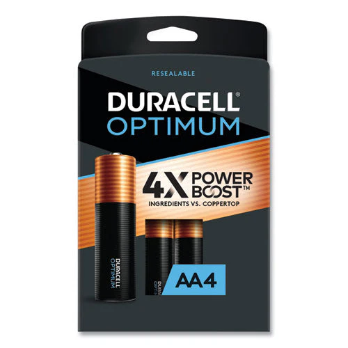 Optimum Alkaline Aa Batteries, 4/pack - Image 1