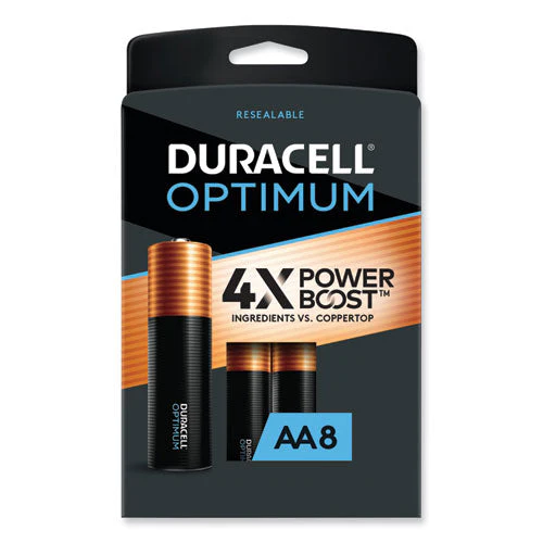 Optimum Alkaline Aa Batteries, 8/pack - Image 1
