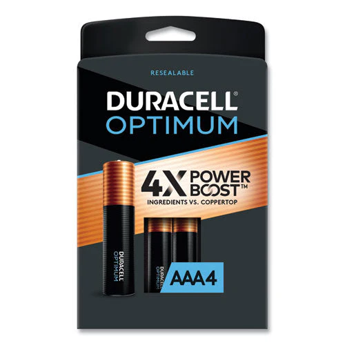 Optimum Alkaline Aaa Batteries, 4/pack - Image 1