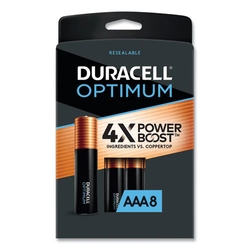 Optimum Alkaline Aaa Batteries, 8/pack - Image 1