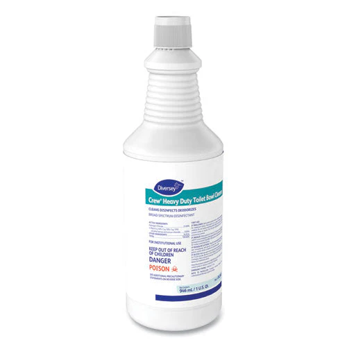 Crew Heavy Duty Toilet Bowl Cleaner, Minty, 32 Oz Squeeze Bottle, 12/carton - Image 2