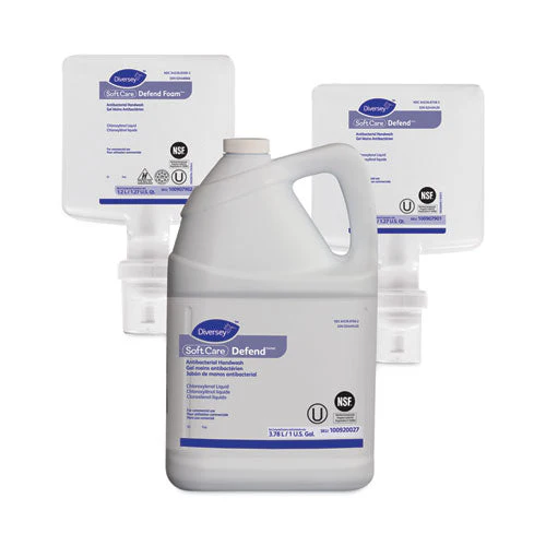 Soft Care Defend Foam Handwash, Fragrance-free, 1.2 L Refill, 6/carton - Image 2