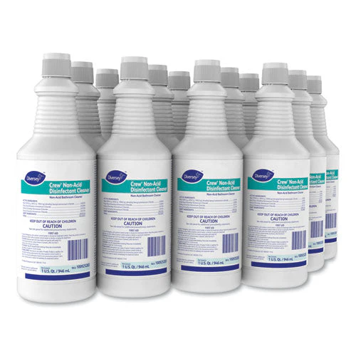 Crew Neutral Non-acid Bowl And Bathroom Disinfectant, 32 Oz Squeeze Bottle, 12/carton - Image 1