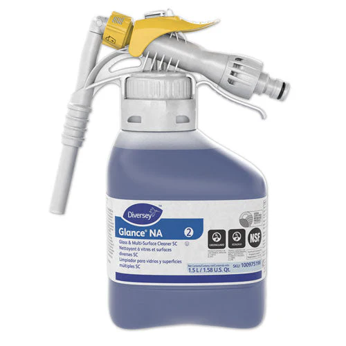 Glance Na Glass And Multi-surface Cleaner, 1.5 L, 2/carton - Image 1
