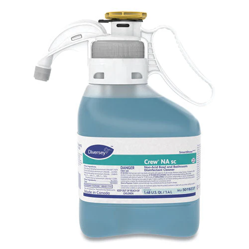 Crew Non-acid Bowl And Bathroom Disinfectant Cleaner, Floral, 47.3 Oz, 2/carton - Image 1