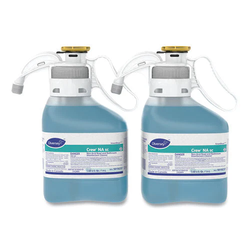 Crew Non-acid Bowl And Bathroom Disinfectant Cleaner, Floral, 47.3 Oz, 2/carton - Image 2