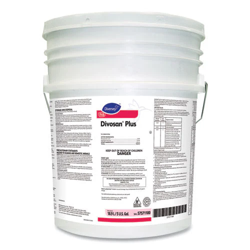 Divosan Plus Spectrum Sanitizer, 5 Gal Pail - Image 1