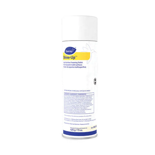 Shine-uptm/mc Multi-surface Foaming Polish, Lemon Scent, 15 Oz Aerosol Spray, 12/carton - Image 1