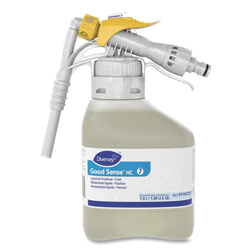 Good Sense Liquid Odor Counteractant, Fresh, 1.5 L Rtd Bottle, 2/carton - Image 1