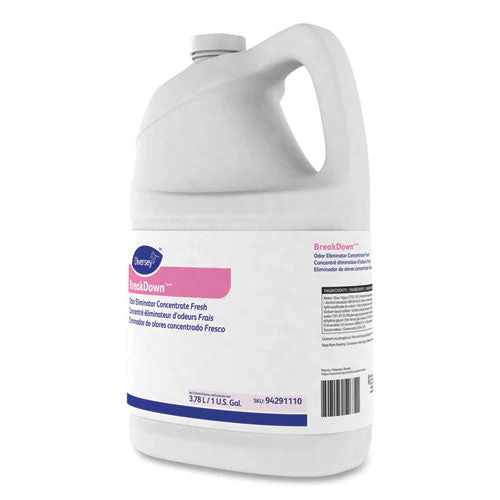 Breakdown Odor Eliminator, Fresh Scent, Liquid, 1 Gal Bottle - Image 3