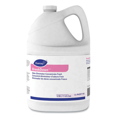 Breakdown Odor Eliminator, Cherry Almond Scent, Liquid, 1 Gal Bottle, 4/carton - Image 1