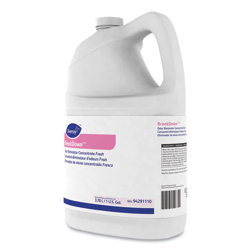 Breakdown Odor Eliminator, Cherry Almond Scent, Liquid, 1 Gal Bottle, 4/carton - Image 3