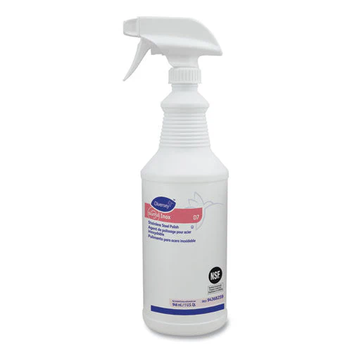 Suma Inox D7, 32 Oz Spray Bottle, 6/carton - Image 1