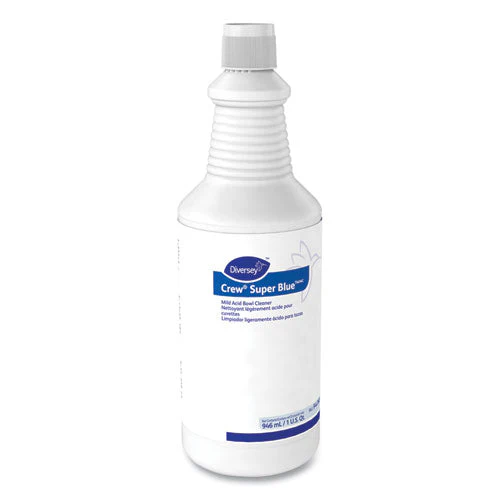 Crew Super Blue Mild Acid Bowl Cleaner, Citrus, 32 Oz Squeeze Bottle, 12/carton - Image 3