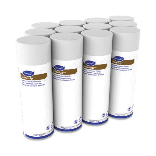 Shine-up Furniture Cleaner, Lemon Scent, 13.8 Oz  Aerosol Spray, 12/carton - Image 1