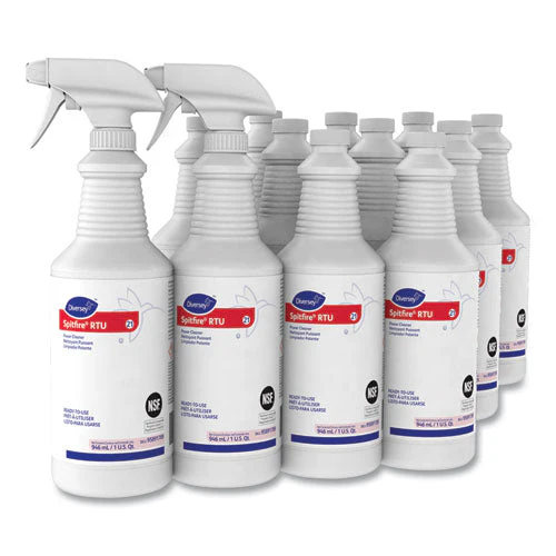 Spitfire Power Cleaner, Liquid, Fresh Pine Scent, 32 Oz Spray Bottle, 12/carton - Image 1