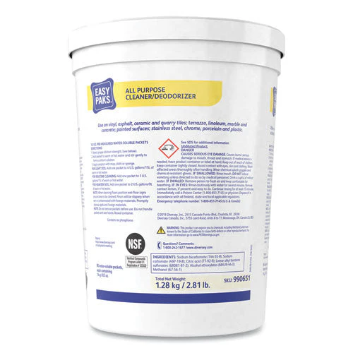 All-purpose Cleaner/deodorizer, 90 .5 Oz Packets/tub, 2 Tubs/carton - Image 1