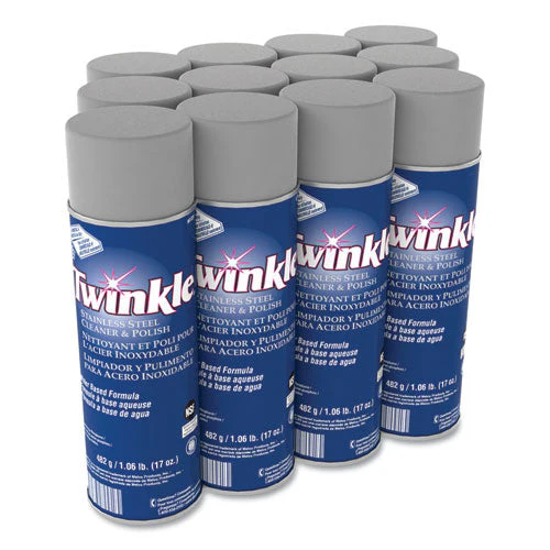 Stainless Steel Cleaner And Polish, 17 Oz Aerosol Spray, 12/carton - Image 1
