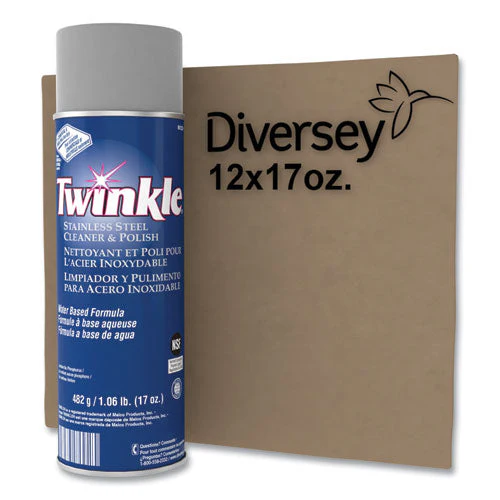 Stainless Steel Cleaner And Polish, 17 Oz Aerosol Spray, 12/carton - Image 2