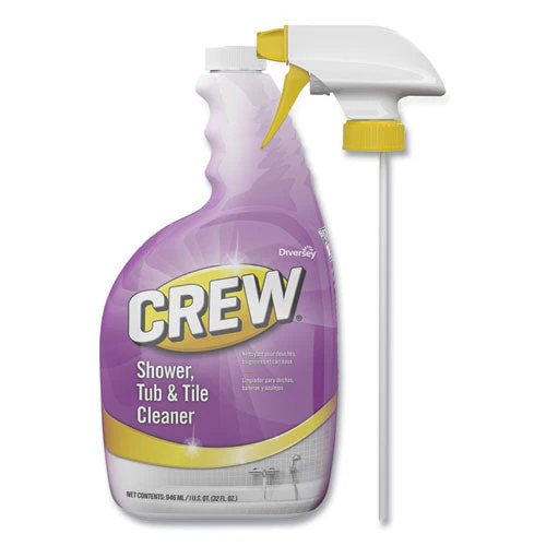 Crew Shower, Tub And Tile Cleaner, Liquid, 32 Oz, 4/carton - Image 1