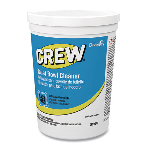 Crew Easy Paks Toilet Bowl Cleaner, Fresh Floral Scent, 0.5 Oz Packet, 90 Packets/tub - Image 2
