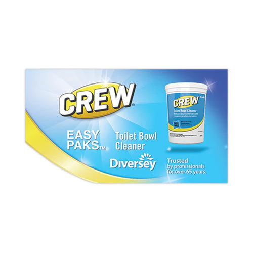 Crew Easy Paks Toilet Bowl Cleaner, Fresh Floral Scent, 0.5 Oz Packet, 90 Packets/tub, 2 Tubs/carton - Image 3