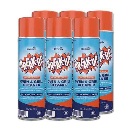 Oven And Grill Cleaner, Ready To Use, 19 Oz Aerosol Spray 6/carton - Image 1