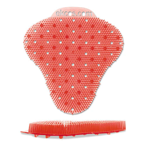 Ekcoscreen Urinal Screens, Melon Scent, Red, 12/carton - Image 1