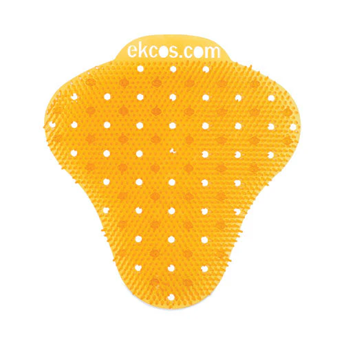 Ekcoscreen Urinal Screens, Citrus Scent, Orange, 12/carton - Image 1