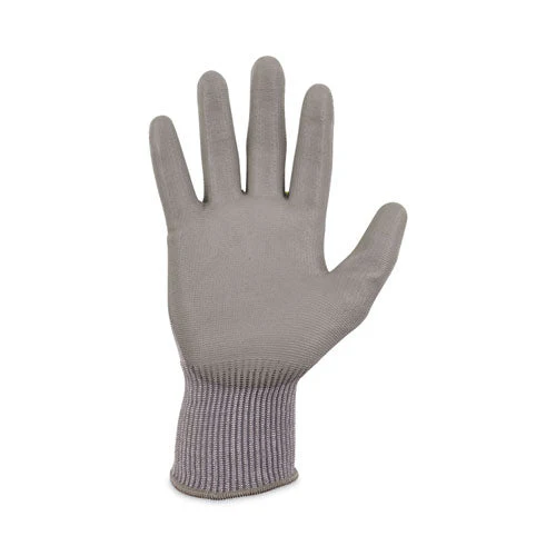 Proflex 7024 Ansi A2 Pu Coated Cr Gloves, Gray, Small, 12 Pairs/pack, Ships In 1-3 Business Days - Image 2