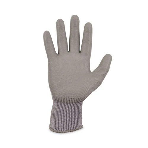 Proflex 7024 Ansi A2 Pu Coated Cr Gloves, Gray, Large, 12 Pairs/pack, Ships In 1-3 Business Days - Image 2