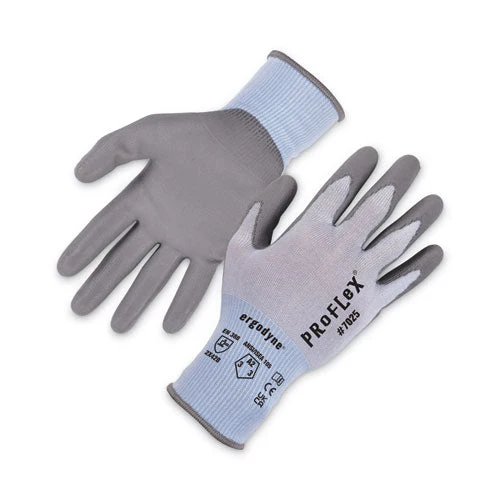Proflex 7025 Ansi A2 Pu Coated Cr Gloves, Blue, X-large, 12 Pairs/pack, Ships In 1-3 Business Days - Image 1