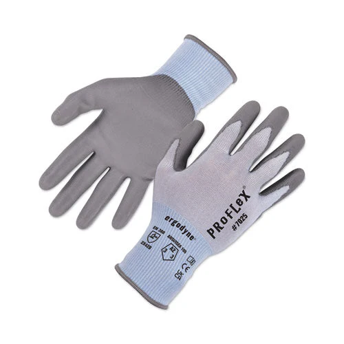 Proflex 7025 Ansi A2 Pu Coated Cr Gloves, Blue, X-large, Pair, Ships In 1-3 Business Days - Image 1