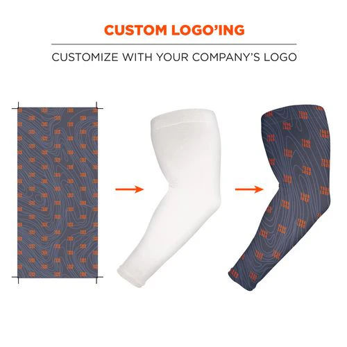 Chill-its 6695 Sun Protection Arm Sleeves, Polyester/spandex, X-large/2x-large, American Flag, Ships In 1-3 Business Days - Image 2