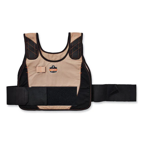 Chill-its 6240 Phase Change Cooling Vest Elastic Extenders, 3.5", Black, Ships In 1-3 Business Days - Image 1