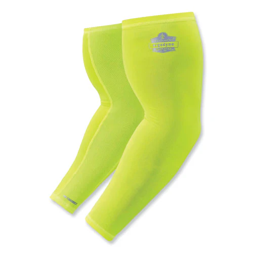 Chill-its 6690 Performance Knit Cooling Arm Sleeve, Polyester/spandex, 2x-large, Lime, 2 Sleeves, Ships In 1-3 Business Days - Image 1