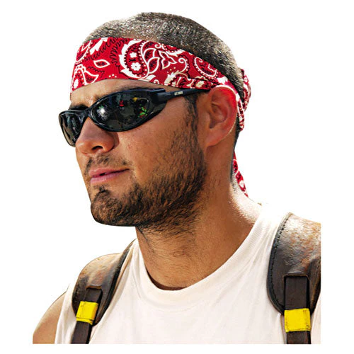 Chill-its 6700/6705 Bandana/headband, One Size Fits All, Red Western - Image 1