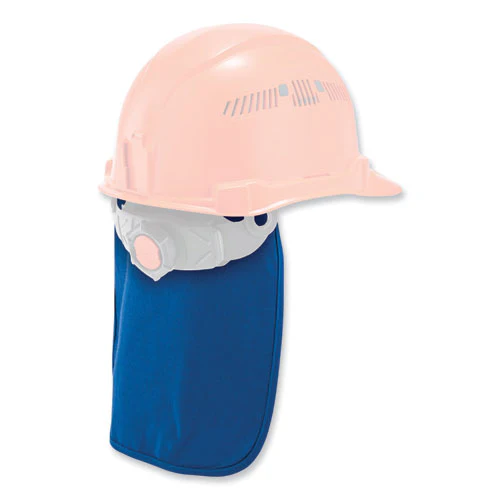 Chill-its 6717 Cooling Hard Hat Pad And Neck Shade - Polymers, 12.5 X 9.75, Blue, Ships In 1-3 Business Days - Image 1