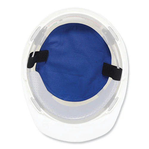 Chill-its 6715 Hard Hat Cooling Pad - Polymers, 7 X 6.5, Blue, Ships In 1-3 Business Days - Image 1
